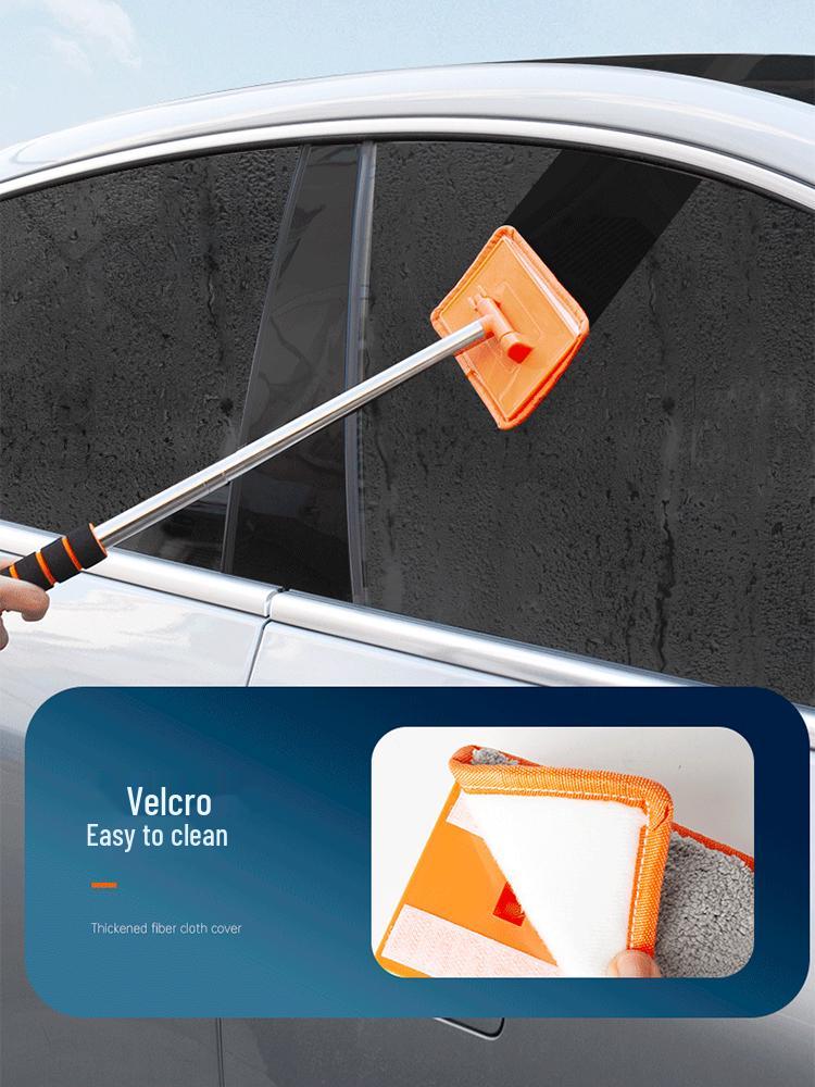 Car Interior Windshield Defogger Brush: Window Defogging & Cleaning Tool