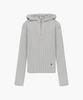 Malittepeulangsowajeobeo W Balaclava Hoodie Slim Knit Light Gray