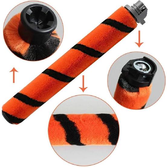 Replacement For Shark APEX DuoClean AZ1002 AZ1000 AZ1000W AX950 AX951 AX952 Vacuum,Part # XFF650 & XHF650 & 1173FT950,1 Soft Brush Roller, 2 Hepa