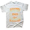 Legende 1969 Geburtstagsgeschenke 55 Jahre alt 55. Geburtstag Geschenk T-Shirts Sommer Grafik Streetwear Kurzarm T-Shirt Herrenbekleidung