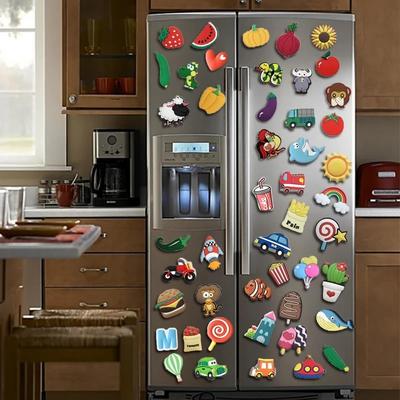 Cute Fridge Magnets PVC Cartoon Animal Magnet for Children Decorative Magnets for Refrigerator Cute Magnetic Magnet for Kid