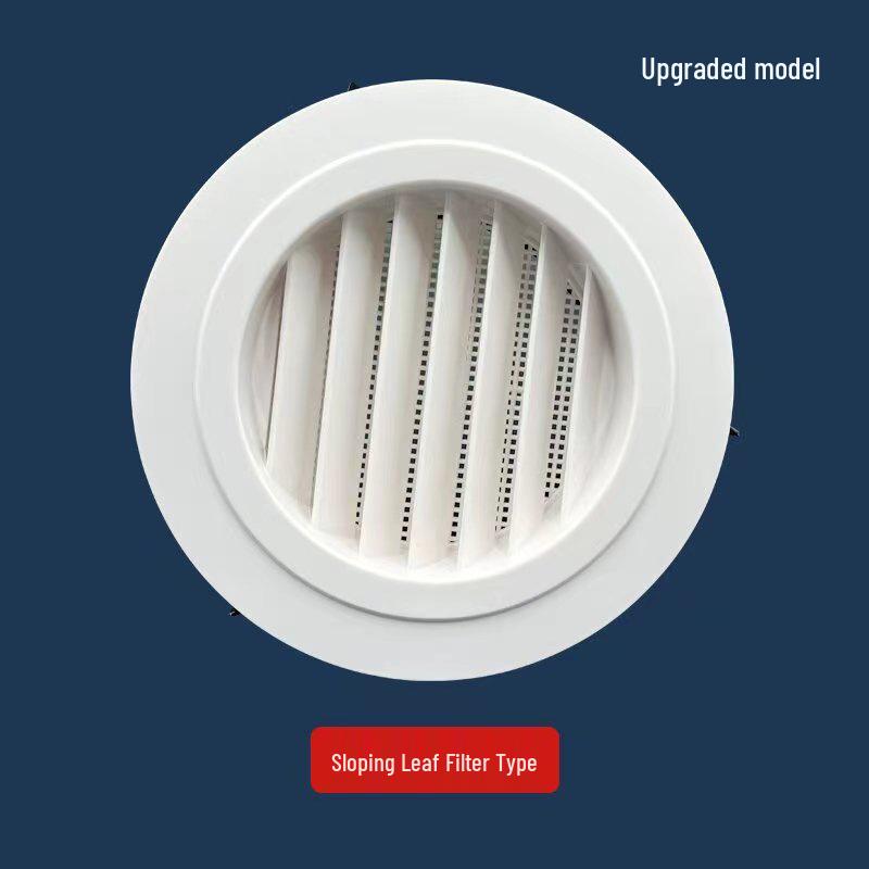 Silent Ceiling-Mounted Air Vent with Soundproof and Low Noise ABS Design