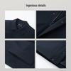 EMZ Erdos Men's Mid-Length Business Casual Windbreaker