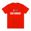 I Love Ken Carson T Shirts Men Women Fashion Hip Hop T-Shirt 100% Cotton Casual Cozy Oversized Short Sleeve T-shirts Streetwear