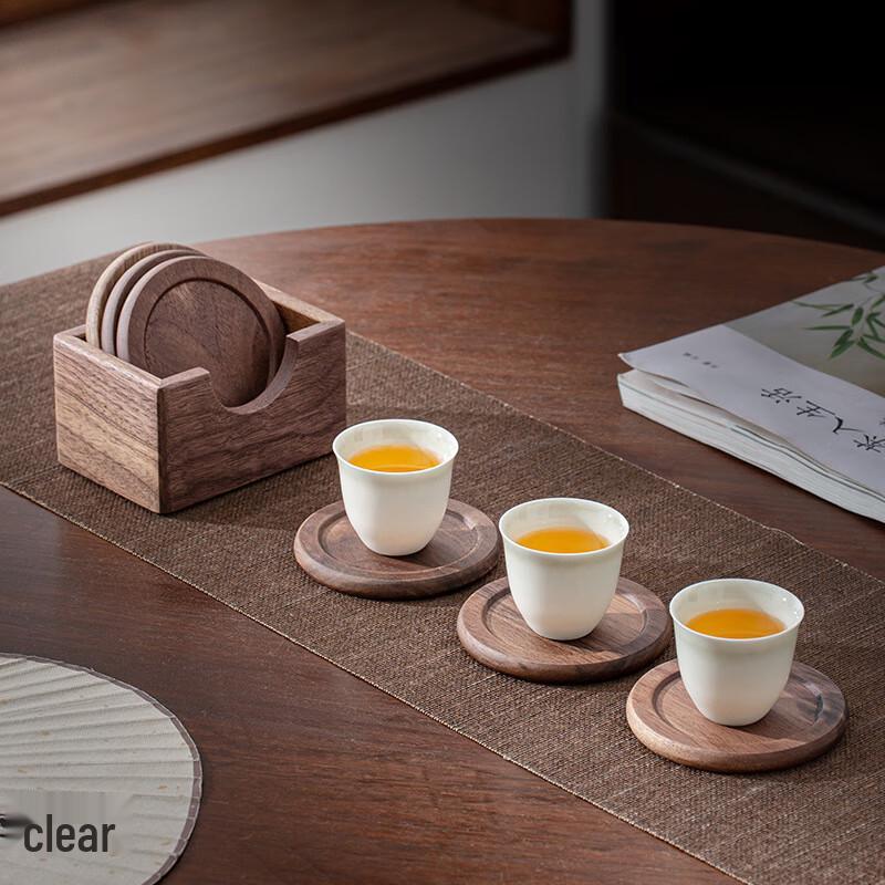 Walnut Wood Tea & Coffee Coaster