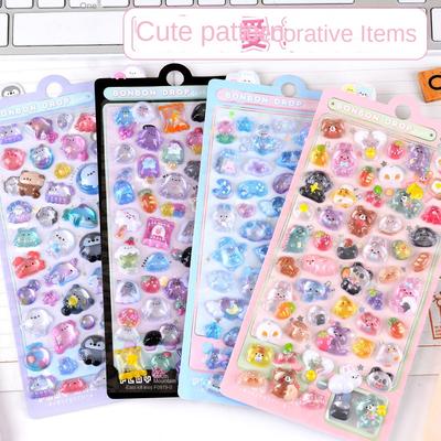 Handy Dekoration 3D Aufkleber DIY Acryl Diamant Patch Lustige Gooka Dekorative Aufkleber