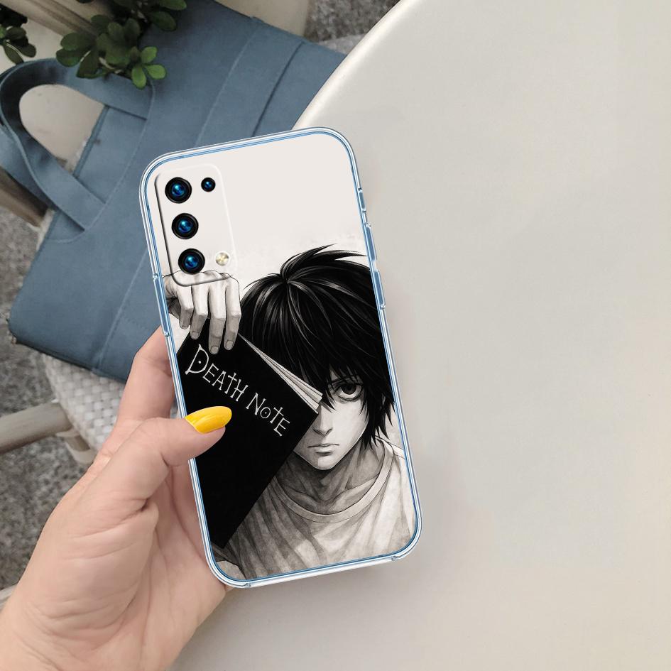 FM19 Death Note Ryuk kira Soft Shell Transparent Phone Case for Samsung Galaxy A04 A04S A14 A23 A34 A54 M23 M33 M52 M53 Galaxy M33