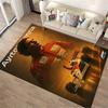 Racing Legend Tribute Rug for F1 Fans Non-slip rug suitable for living room and bedroom sofas.