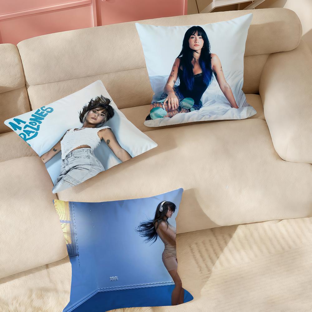 A-aitana Singer O-ocana Pillow Case Applicable Space For Guest Rooms Interiors Cars Office House Decoration