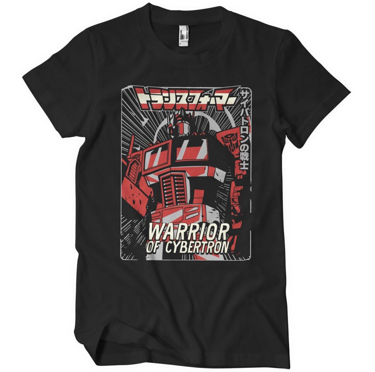 T-Shirt Officiel Transformers Guerrier De Cybertron Pour Hommes Tailles S-2XL S