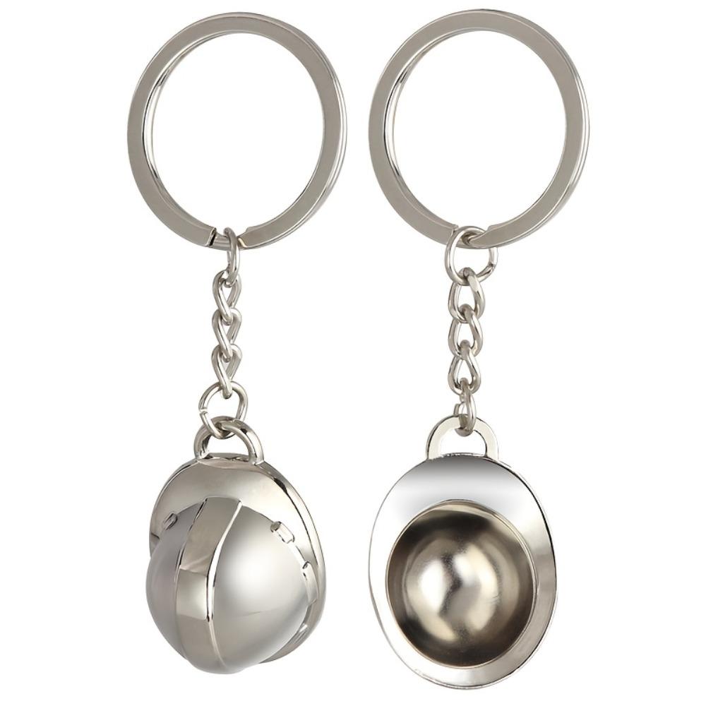 Creative Safety Helmet Keychain Funny Bag Hanging Best Wishes Hard Hat Pendant Key Decor