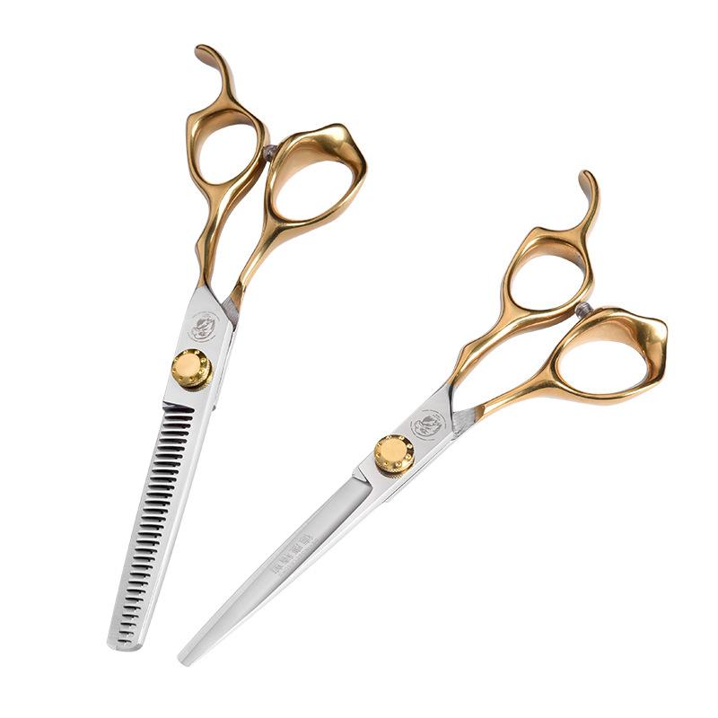 Hairdressing Scissors Set Hair Cutting Thinning Shears Set Professional Salon Stainless Steel Hair Scissors Barber Tools