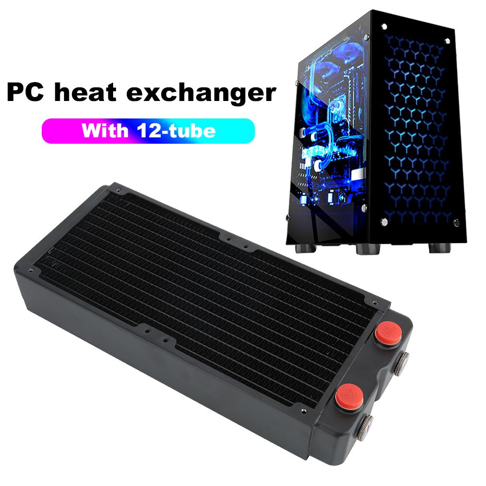 Water Cooling Double Layer 45MM Heat Dissipating Copper Radiator for Beauty and Industrial Equipment