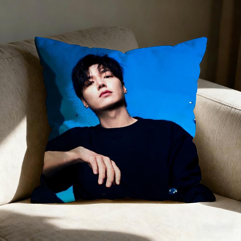 Korean Actor L-Lee MinHo Pillow Case Pillowcase, Double-sided Printed, Sofa Cushion, Bedroom Headboard Pillow