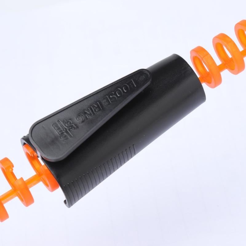 Plastový kroužkový otvírák a zavírák pro kroužkové bloky, kancelářské potřeby 10 mm