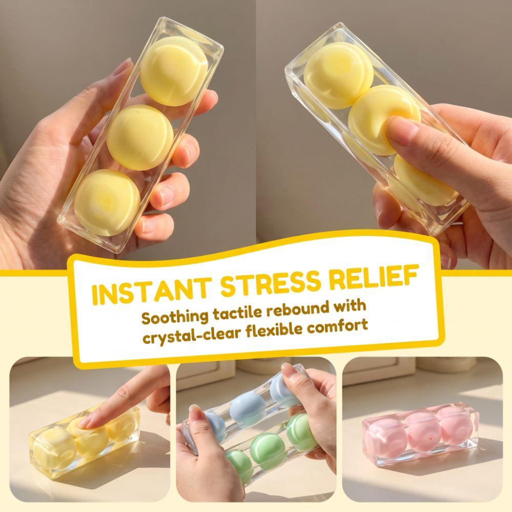 Sound Crispy Butter Stick Squishy Toy Wax Coating TPR Butter Bar Office Desk Toy