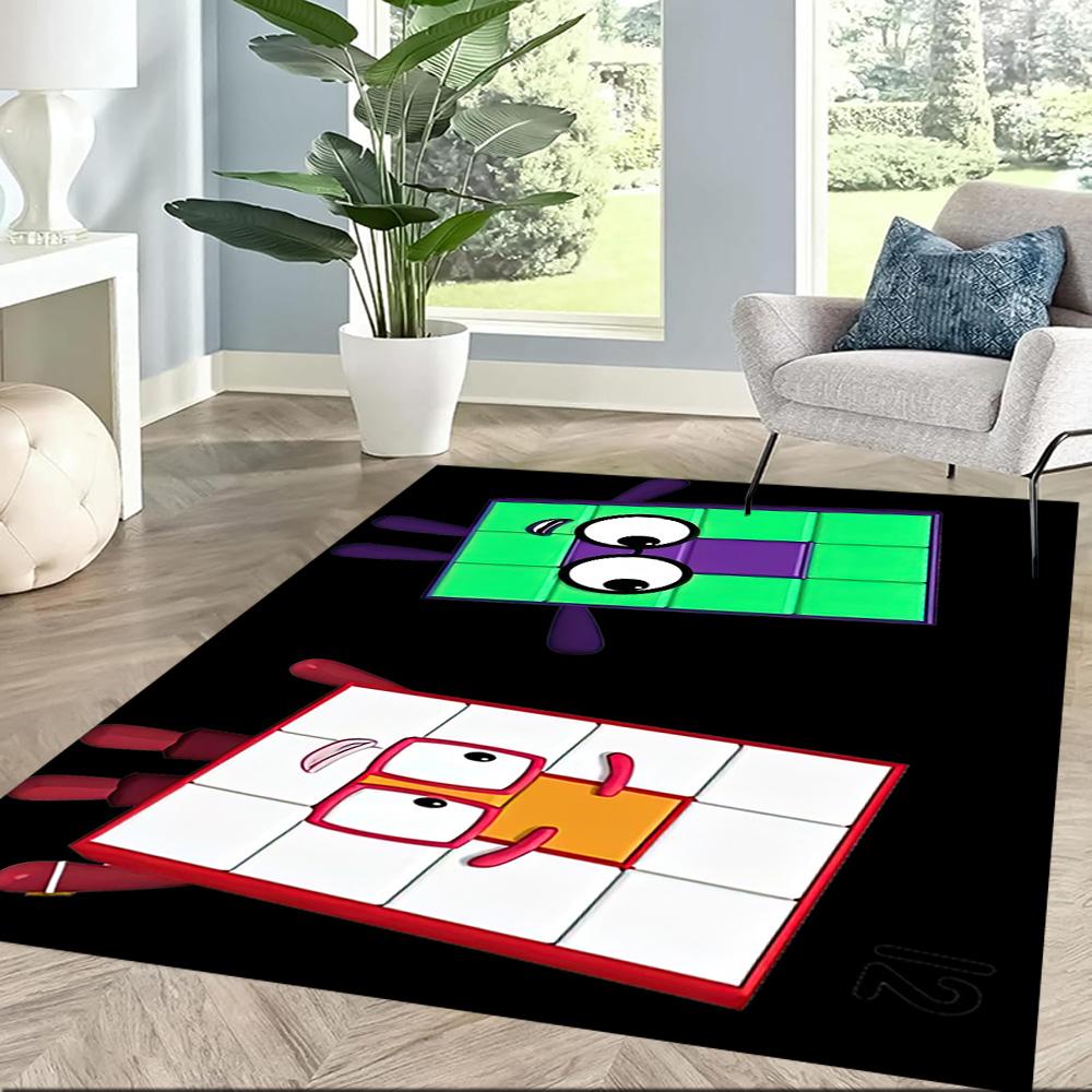Numberblocks Carpet Perfect For Playrooms Dormitory Hallway Outdoor Antislip Rug Office Home Decor Perfect Gift For Womenmen