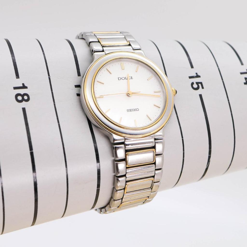 [USED] Working SEIKO Dolce Watch 8N41-6040 Battery 2449