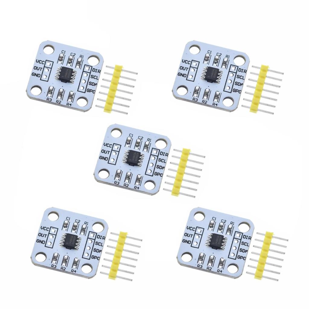 1/5/10PCS AS5600 Magnetic Encoder Module Magnetic Induction Angle Measurement Sensor 12bit High Precision 12bit 3.3V for Adui+no