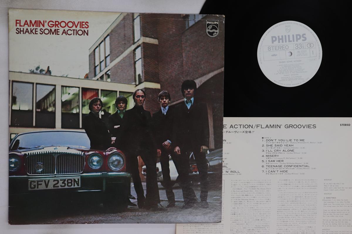 

LP Record FLAMIN GROOVIES Shake Some Action RJ7217 PHILIPS 1977 Japan Rock Used