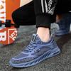 Fashion Men's Mesh Sneakers Lightweight Running Shoes Summer Mesh Sneakers Breathable Casual Shoes Comfortable Men's Tennis
