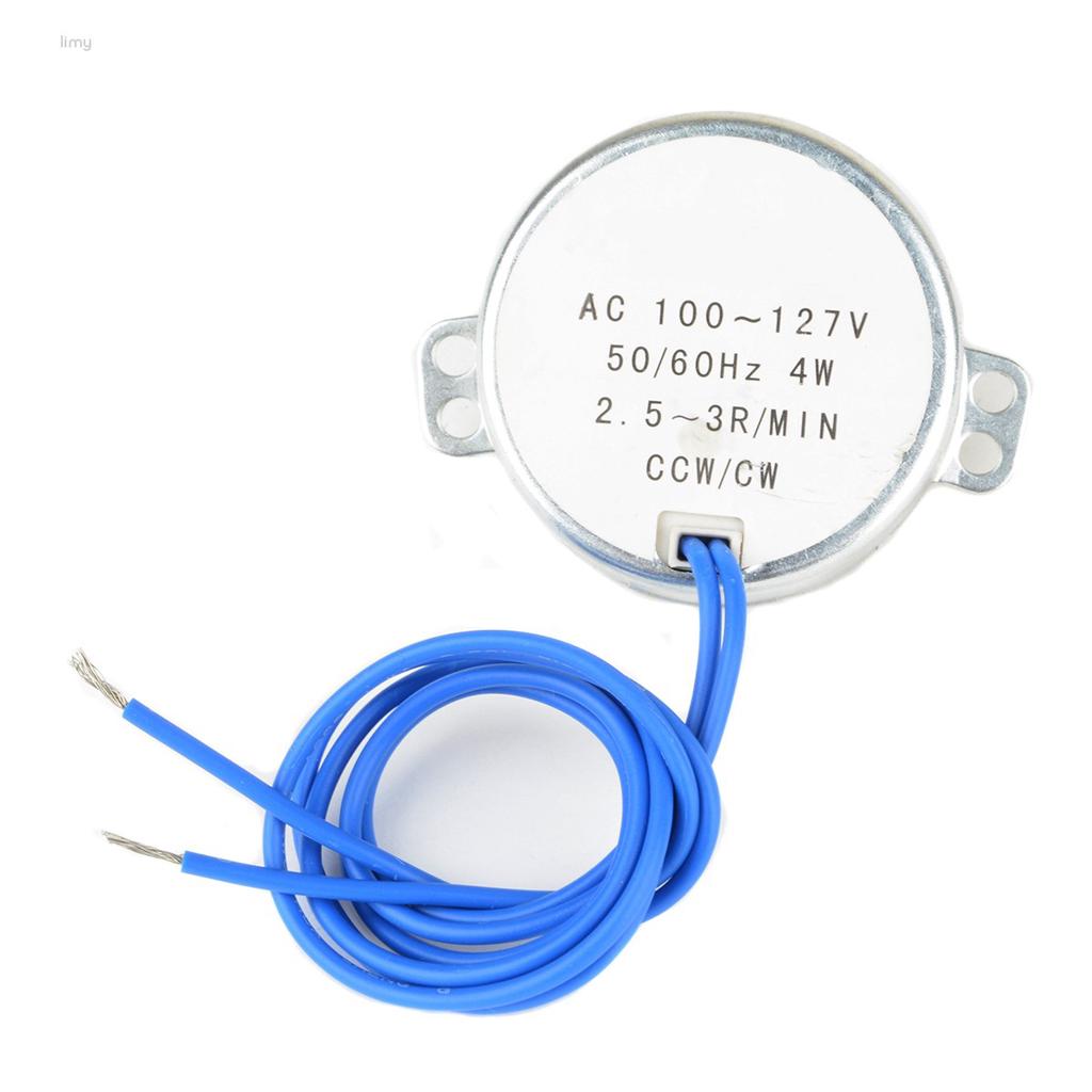 New CCW/CW Direction 4W 50/60Hz 2.5-3RPM AC 100-127V Electric ...