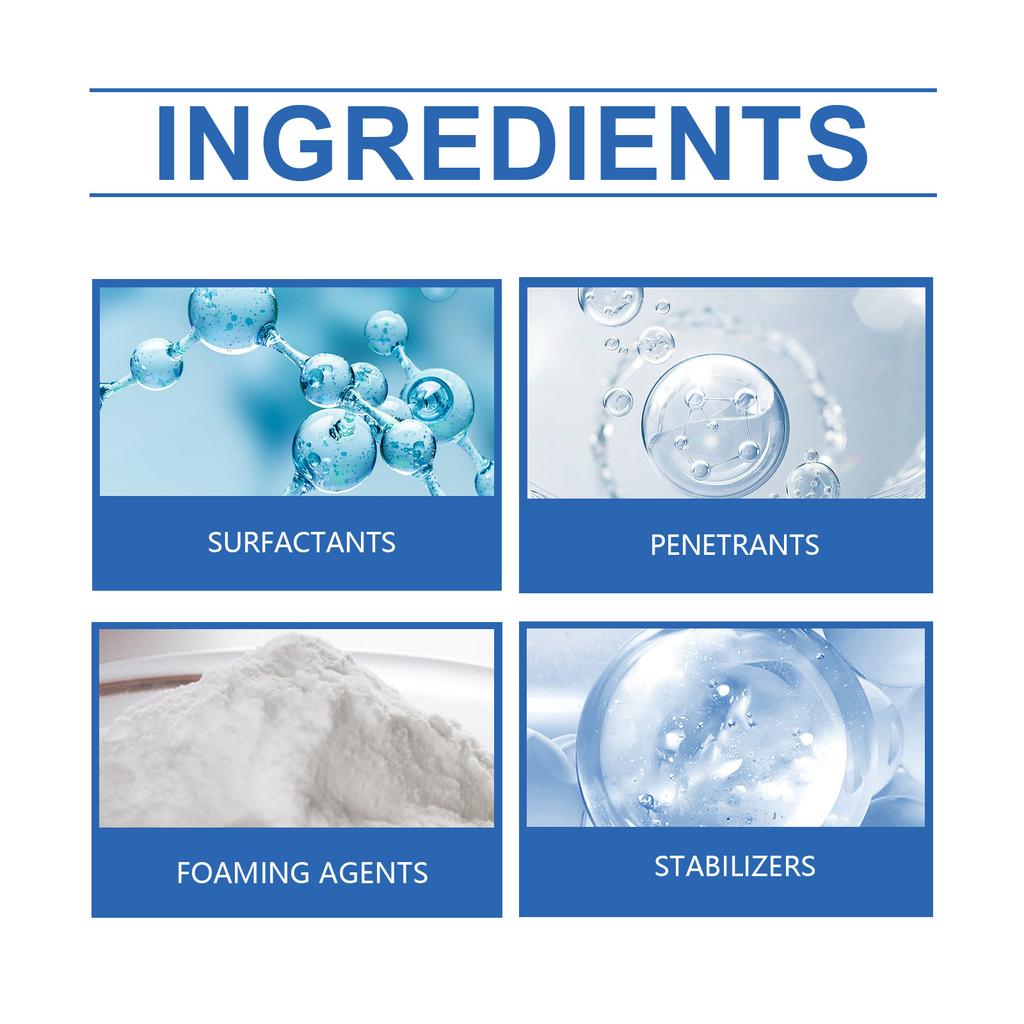 Toilet Cleaner Toilet Cleaner Stubborn Scale Deodorant Foam Cleaning Powder.100g