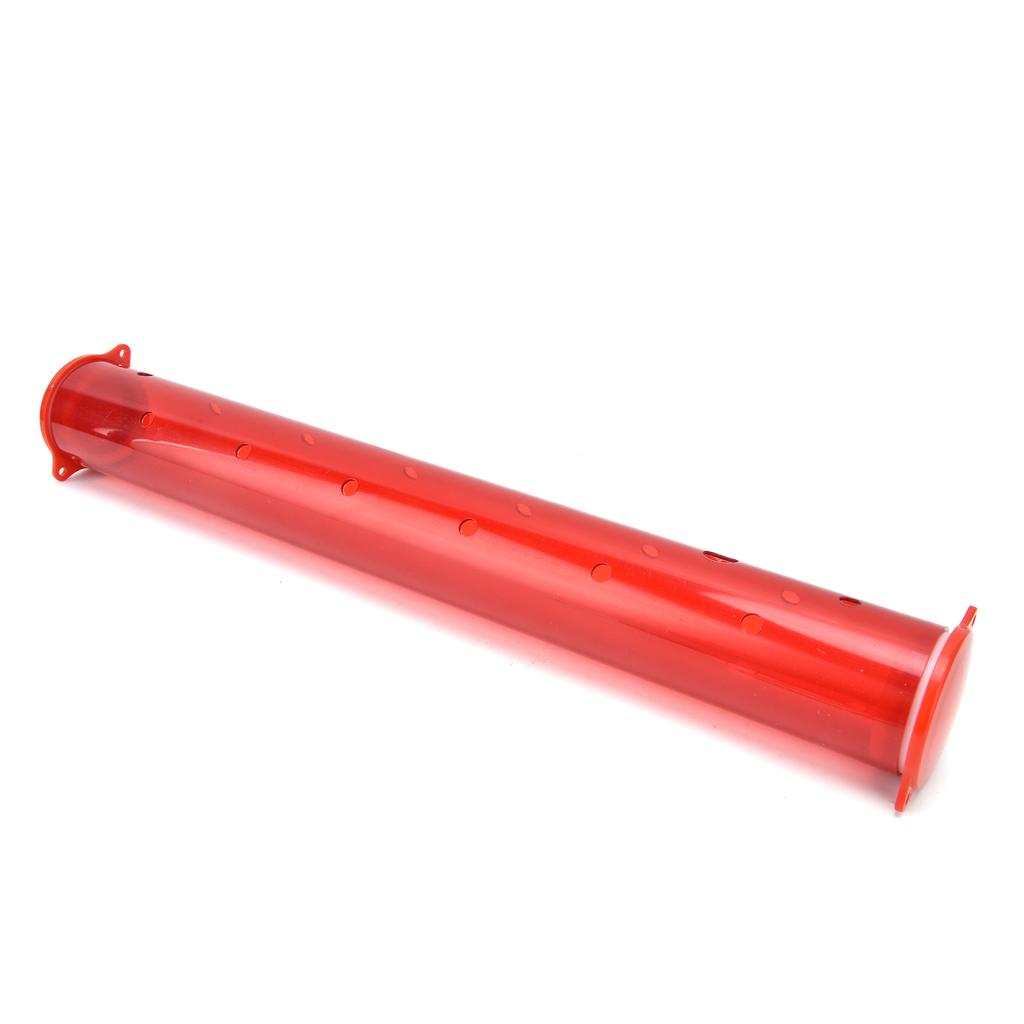 Horizontal Hanging Bird Feeder Transparent Hummingbird Feeder Tube for Terrace Garden Porch