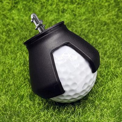 Golf Ball Picker Lightweight Portable Three Claws Clamp Design Threaded Installation Versatile Club Tail Ball Collector