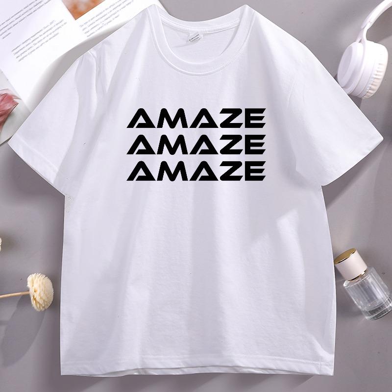 

Amaze Unisex T Shirt Sci Fi Women Tee Shirt Male Clothes Casual Comfortable Cotton Short Sleeve Roud Neck T-shirt Unisex Clothes 4XL
