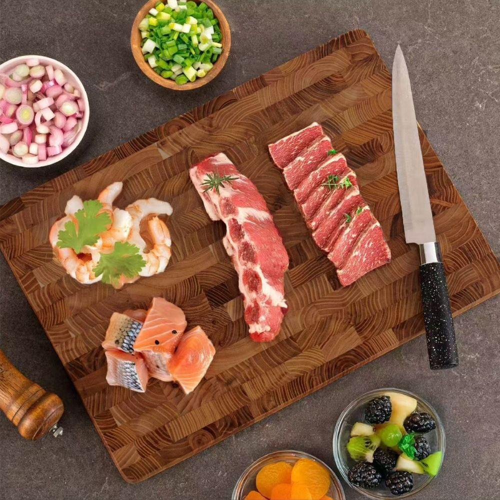 Double-sided Chopping Board Thickened Charcuterie Board Kitchen Essentials Chopping Block  Home