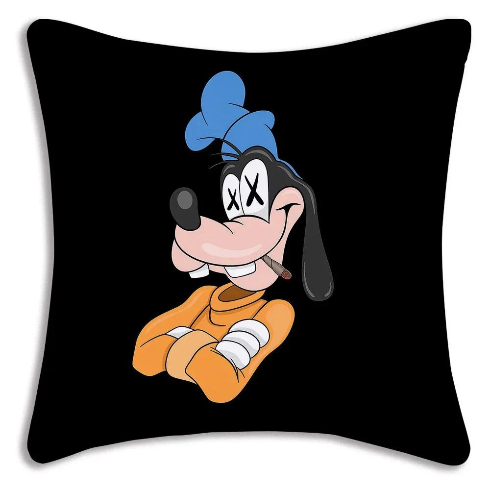 Cartoon  Kawaii D-Goofy Pillow Covers Cartoon Sofa Decorative Home Printing  Cute Cushion Cover