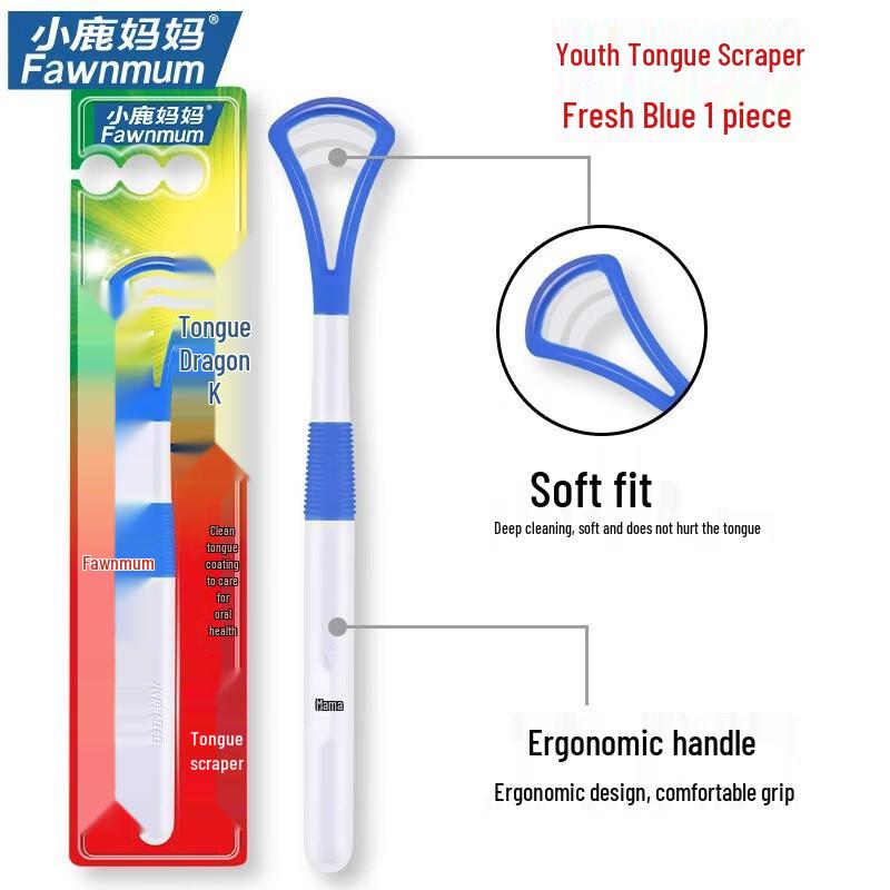 Deer Mother Tongue Cleaner Set