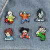 Dragon Ball Peripheral Japanese Cartoon Metal Brooch Pin Hat Clothing Alloy Paint Badge