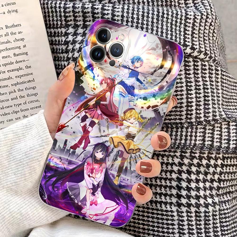 Puella Magi Madoka Magica Phone Case For IPhone 16 15 14 13 12 Mini 11 Pro XS Max X XR SE 6 7 8 Plus Soft Silicone Cover