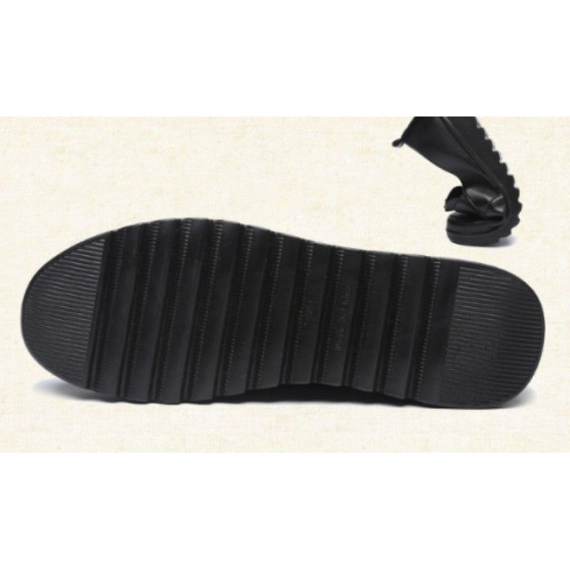 Women's Spring/Autumn Simple Soft-soled PU Leather Shoes for Middle-aged and Elderly People, Plain Color, Low-cut, Everyday Shoes