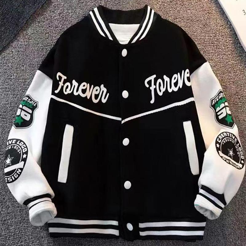 Jarní Podzimní Bunda Baseballový oblek Oblečení Černá Zelená Teen Prošívané Kabáty Bavlněná bunda Dětský Bomber Drobné Dětské Bundy Dívka Kluk