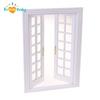 1:12 Dollhouse Wooden Window Door Frame Miniature Doll House Furniture Toys Dollhouse Miniature Window Panel Play House