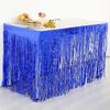 275x75cm Tinsel Table Skirt - Party & Event Decoration