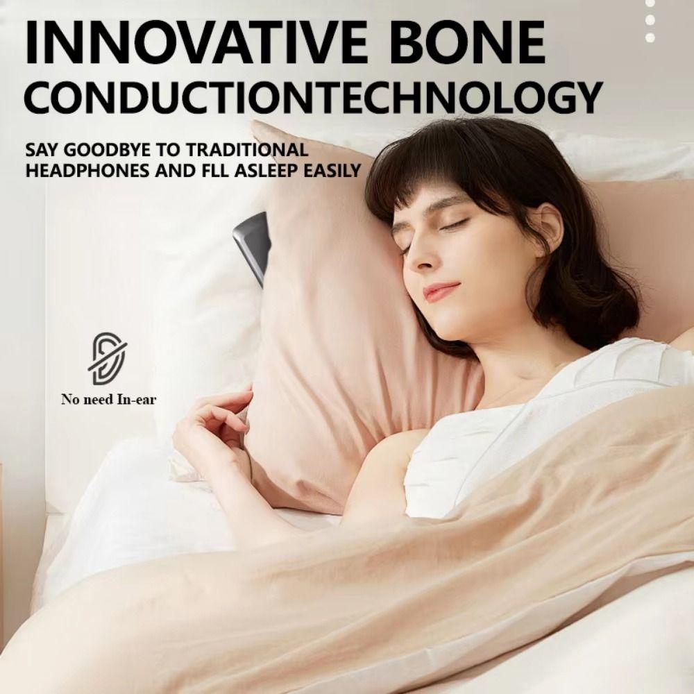 Support TF Card Bone Conduction Soundbar Sleep Aid Bluetooth Sleep Sound Machine  Home