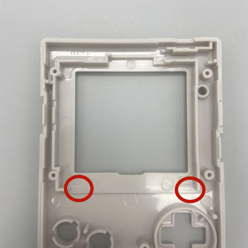 2,6-Zoll Originalgröße IPS Hochhelligkeits-LCD-Bildschirm-Kits für Gameboy Pocket GBP LCD-Sets Unterstützt mehrere Anzeigestile