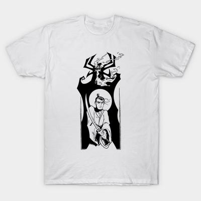 T Shirt Women Samurai Jack Harajuku Print Kawaii Tshirt Summer Short Sleeve Female T-Shirt Top Tee