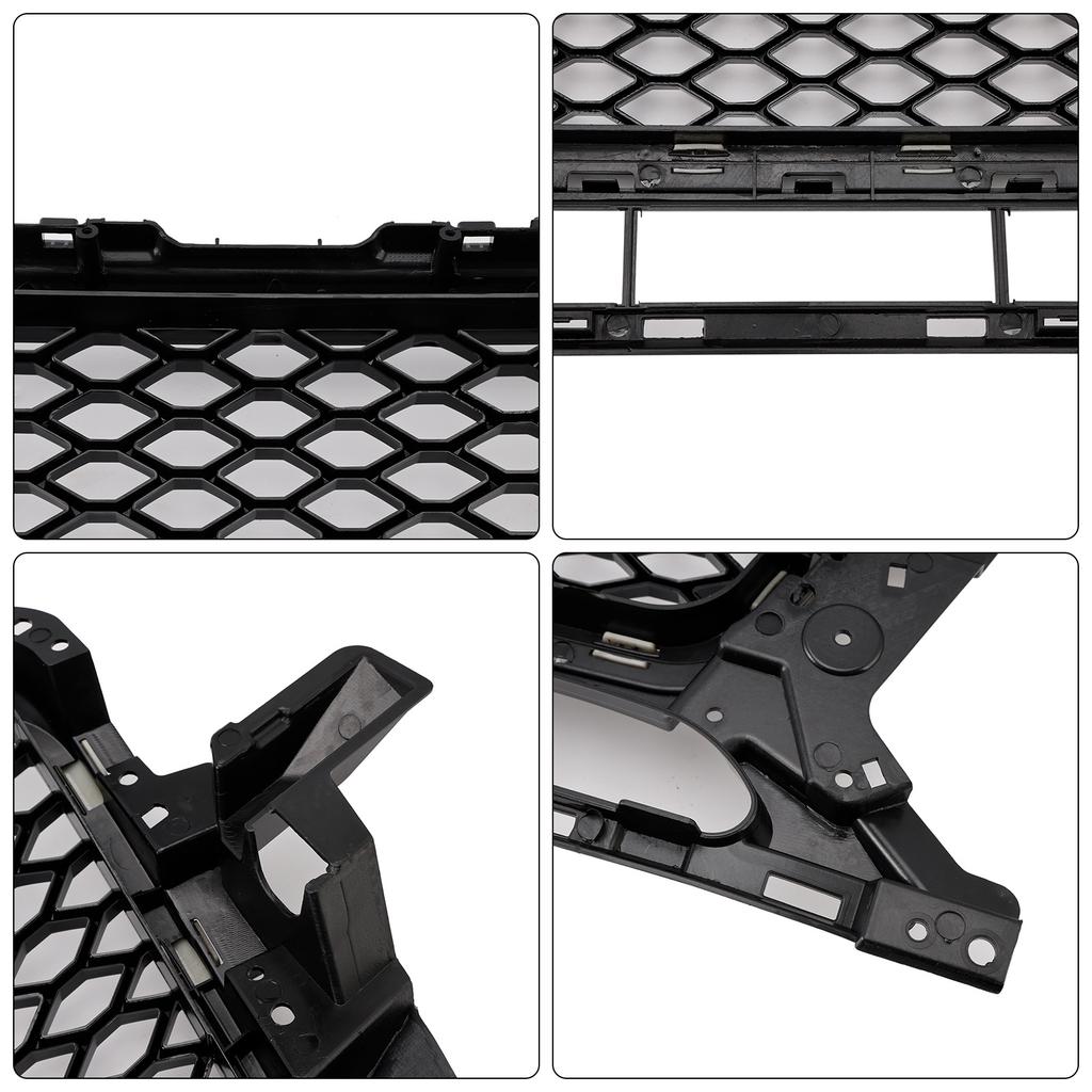 Gloss Black Front Honeycomb Bumper Grill Grille Fit Q5 2013-2017