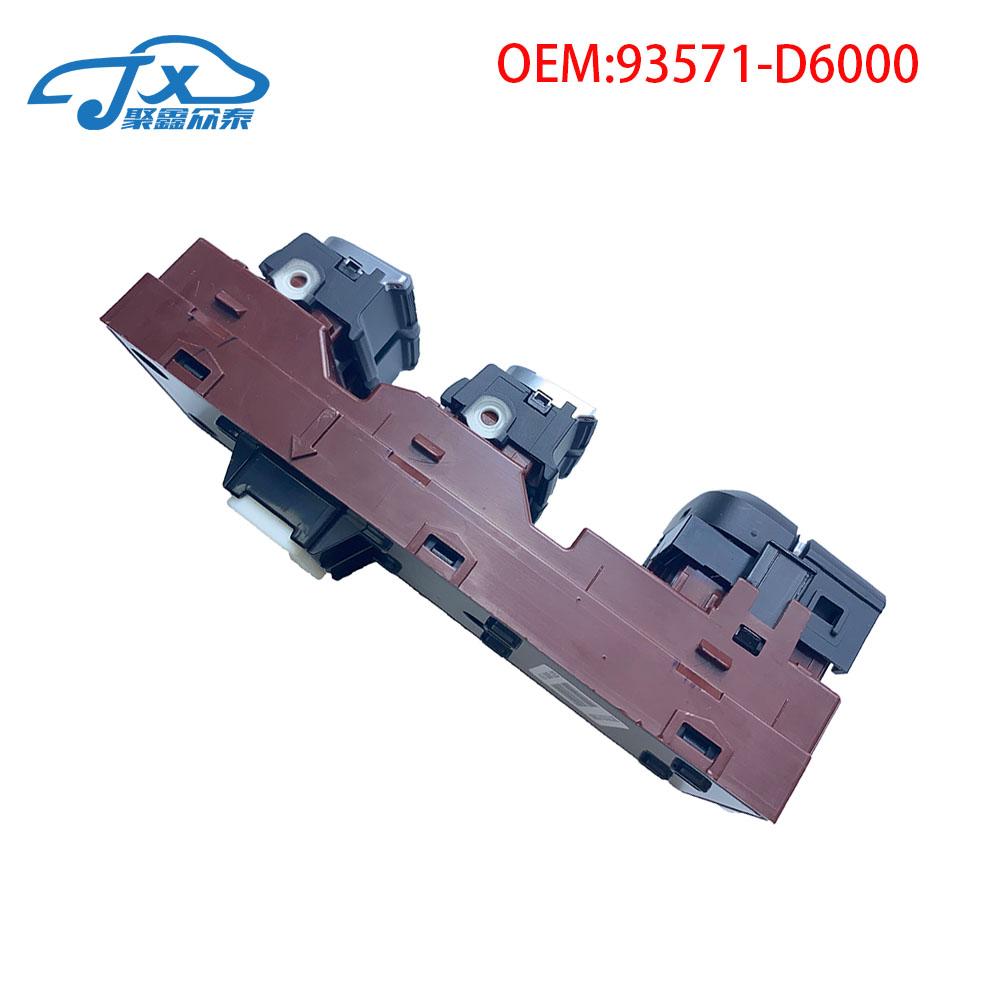 93571-D6000 Front Electric Power Window Control Switch Button Lifter Replacement Exterior For KIA K5 16-19 Car Glass