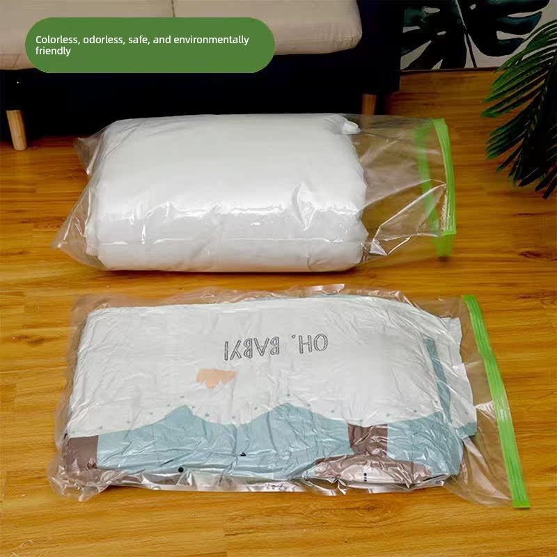 

Environmental-Friendly Vacuum Buggy Bag Compression Bag For Home Vacuum Quilt Quilt down Jacket Clothing Clothes Direct Selling Factory Transparent(Transparent) Small Size (60*40cm)