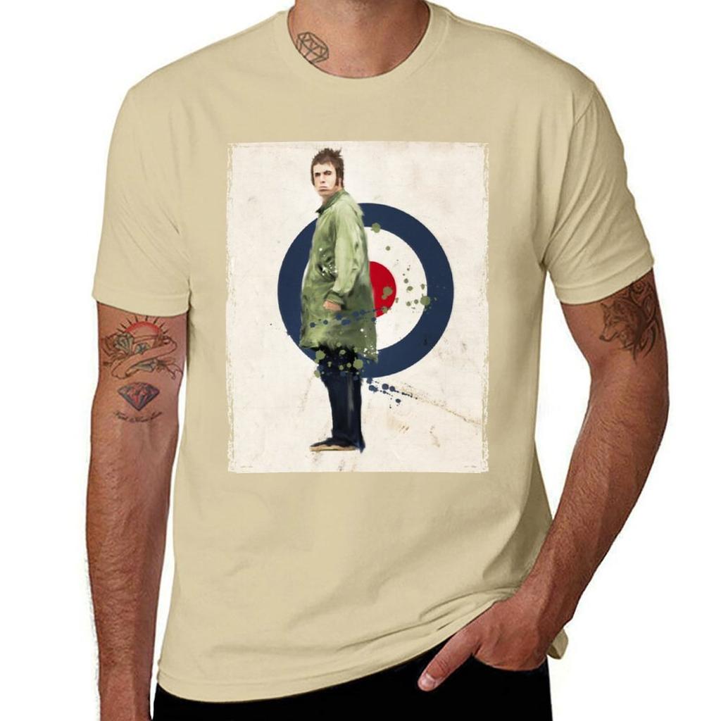 Liam gallagher klassische Kunst T-Shirt Sweat neue Ausgabe Herren Grafik-T-Shirts Anime