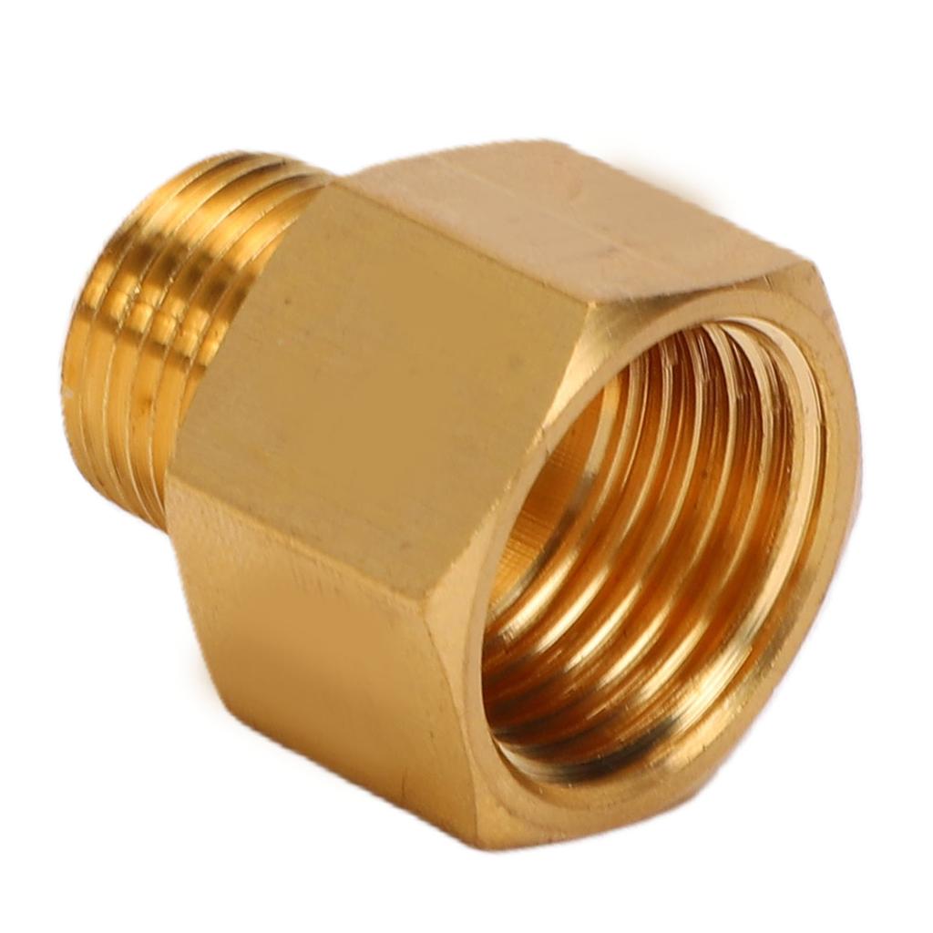 1 2in NPT Female To 3 8in NPT Male Thread Reducer Adapter Brass Pipe Fitting for Air Water Oil Fuel