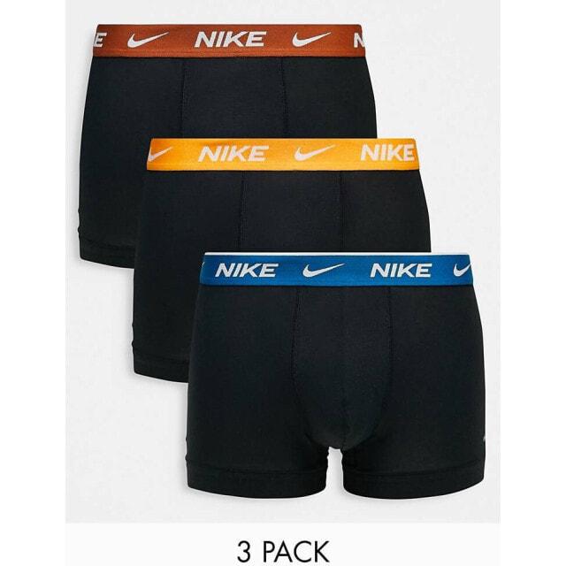 

Набор из 3 хлопковых эластичных плавок Nike Dri-Fit разного цвета