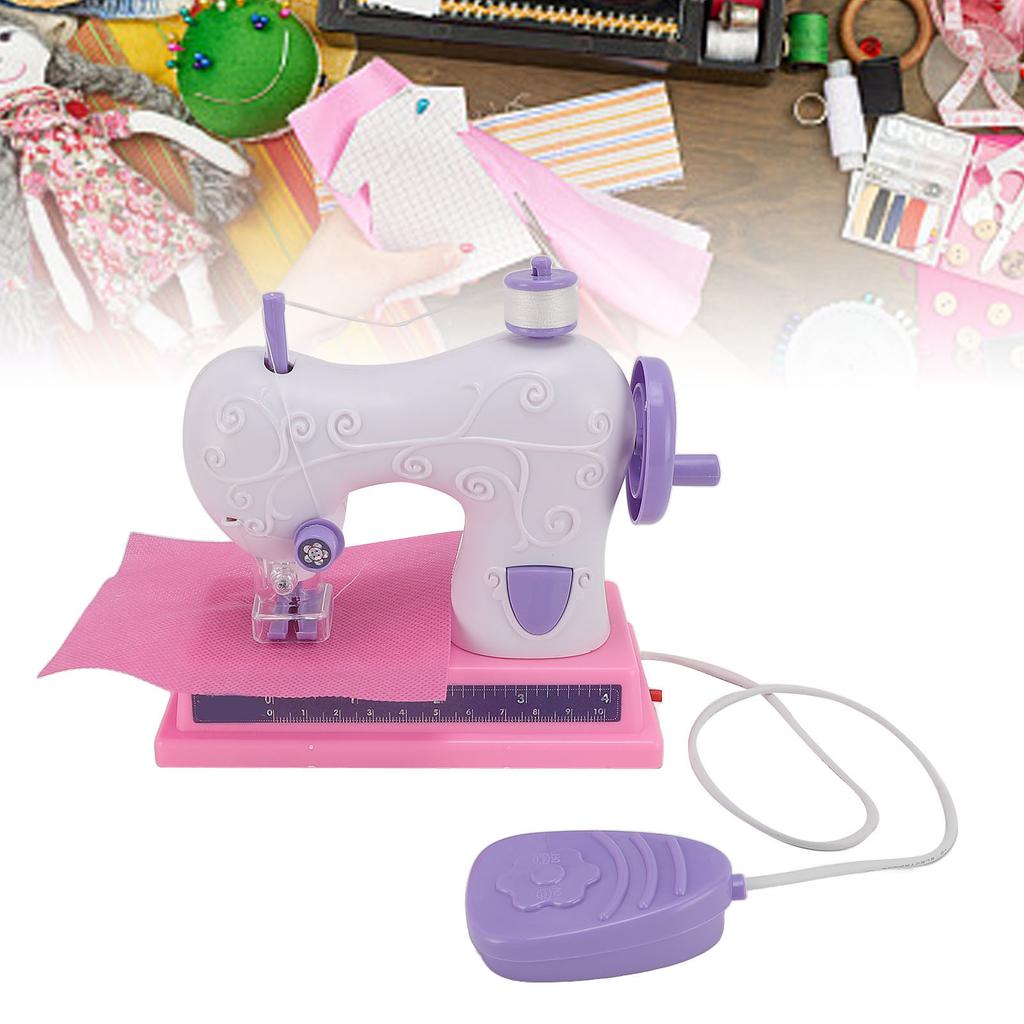 Children Sewing Machine Toy   Electric USB Rechargeable Sewing Machine Toy Set for Children