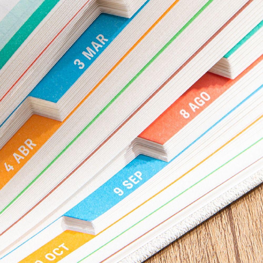 12 Months 2026 Schedule Planner Notepad English To-do List Notebook Office Work Planner  School